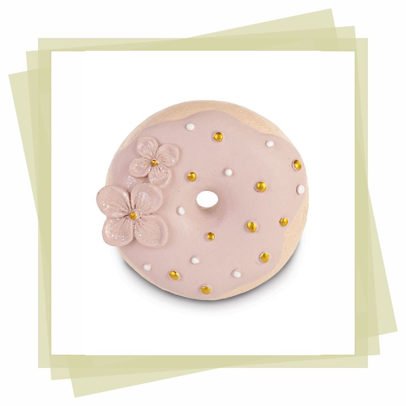 Magnete Donut con Fiorellini