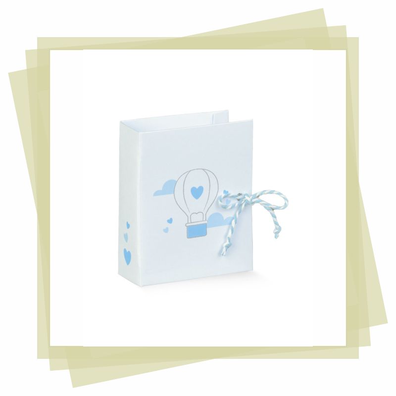 Astuccio libro porta confetti varie fantasie