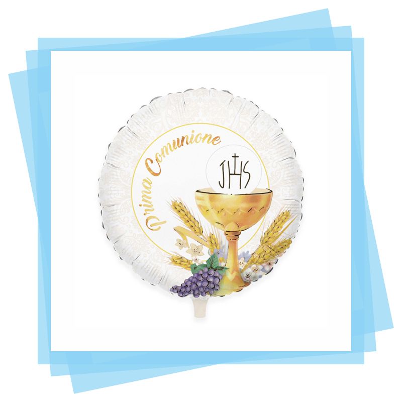 Palloncino Mylar Santa Comunione