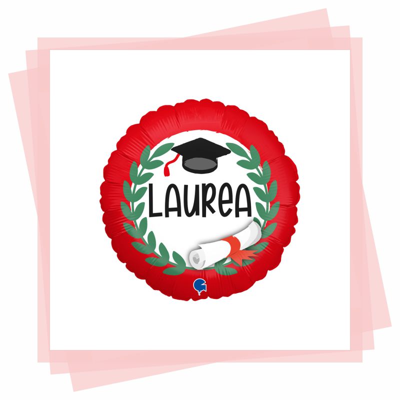 Palloncino Mylar Laurea varie fantasie